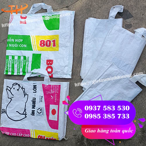 túi xách cám con cò tái chế