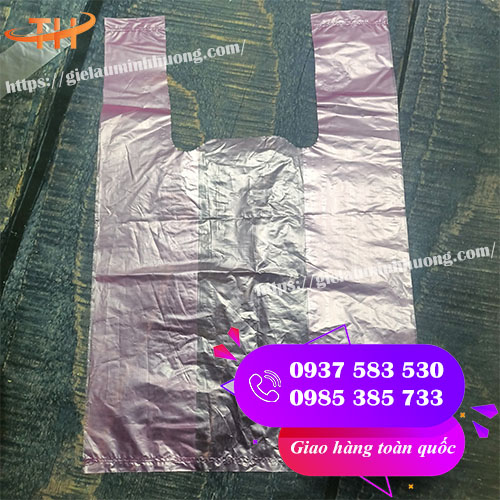 túi xốp 2 quai đủ màu