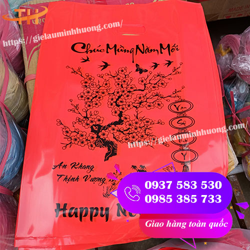 túi xốp in hình giá rẻ cho shop thời trang