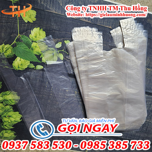 Túi xốp trắng 2 quai