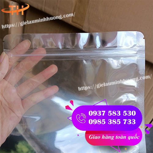 túi zip vuốt miệng đựng đô ăn vặt giá rẻ