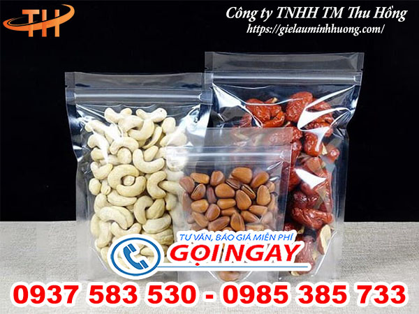 Túi zipper 2 mặt trong