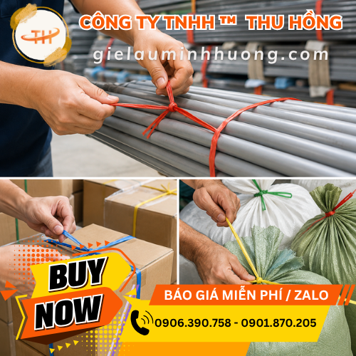 Ứng dụng buộc hàng hoá của dây nilon Ứng dụng buộc hàng hoá của dây nilon