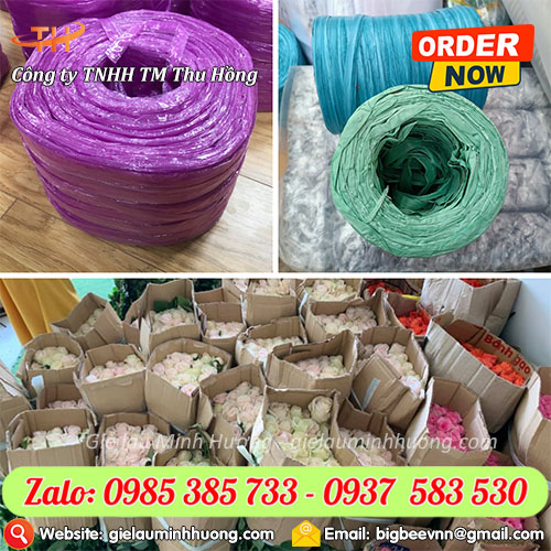 Ứng dụng dây dứa buộc hoa tươi trong thực tế Ứng dụng dây dứa buộc hoa tươi trong thực tế