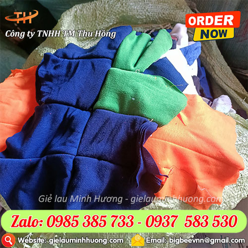 Vải lau 3 lớp may ghép nối Vải lau 3 lớp may ghép nối