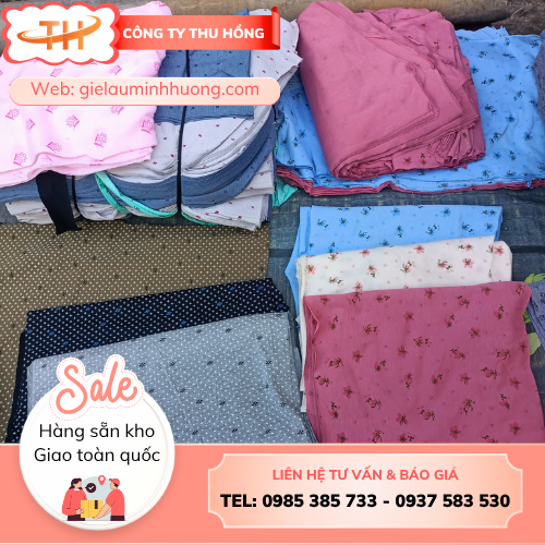 Vải lau công nghiệp thấm hút tốt, sạch sâu Vải lau công nghiệp cắt sẵn đủ màu đẹp