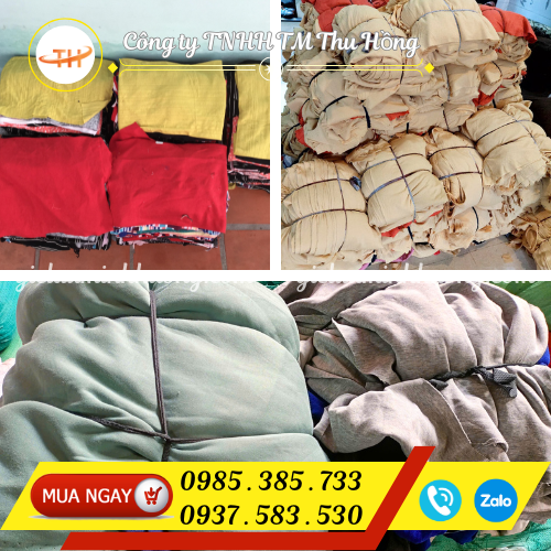 Vải lau công trình thun cotton không ra bụi bó 5kg Vải lau công trình thun cotton không ra bụi bó 5kg
