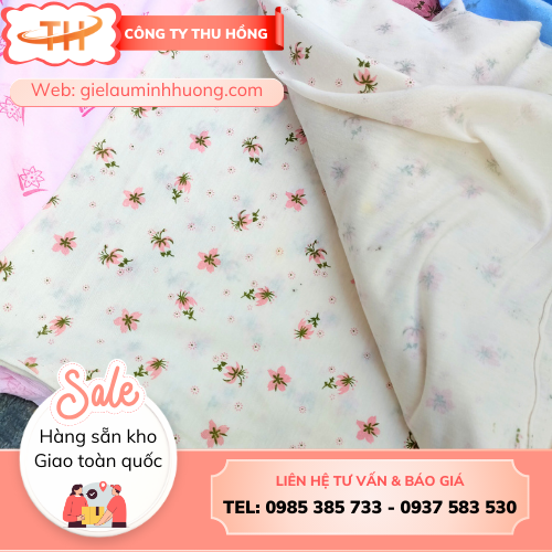 Vải lau trong ngành in Vải lau cotton 30cm dùng lau mực in