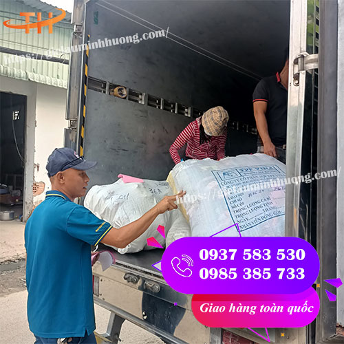 vải lau dầu nhớt cân ký TPHCM