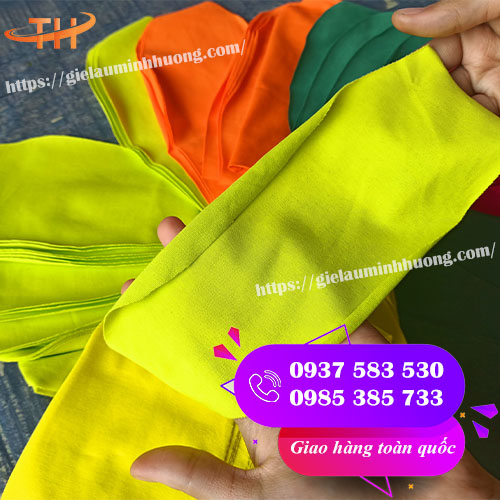 vải lau dầu nhớt công nghiệp đủ thứ màu