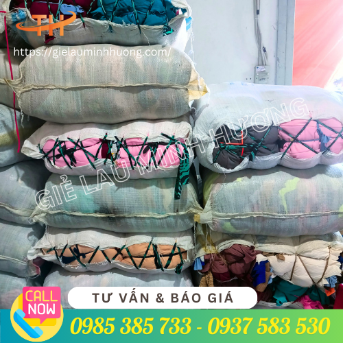 Vải lau đủ loại đóng bao 50kg Vải lau đủ loại đóng bao 50kg