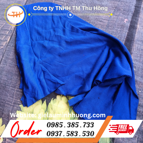 Vải lau màu không bụi loại nhỏ cỡ bàn tay Vải lau màu không bụi loại nhỏ cỡ bàn tay