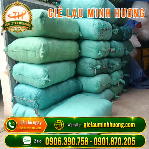 Vải lau màu không may bao 50kg