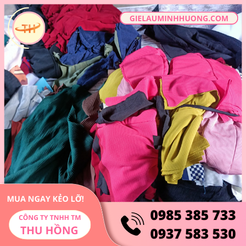 Vải lau màu nhiều lớp 30x40cm bó 5kg Vải lau màu nhiều lớp 30x40cm bó 5kg