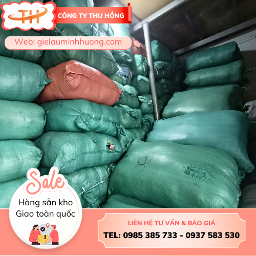 Vải lau màu size lớn Vải lau màu size lớn đóng bao sẵn tại kho TPHCM