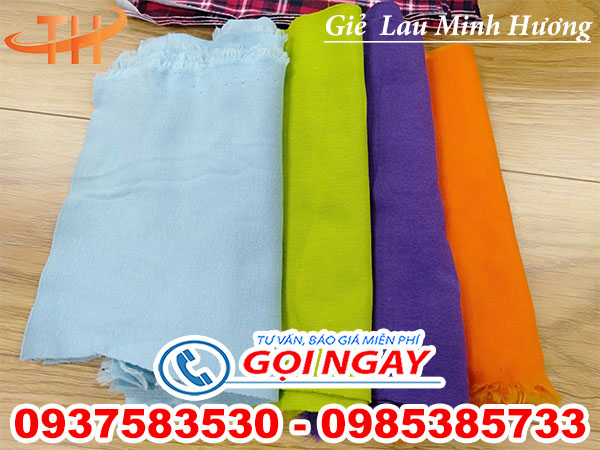 vải lau màu size nhỏ bao nhiêu 1kg