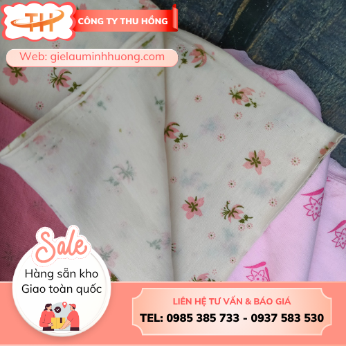 Vải lau màu size lớn Vải lau màu thun cotton size lớn vệ sinh hiệu quả tức thì