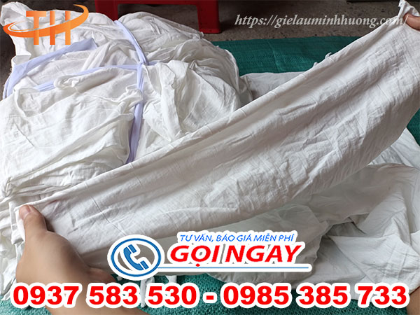 Vải lau màu trắng giá rẻ mua ở đâu?