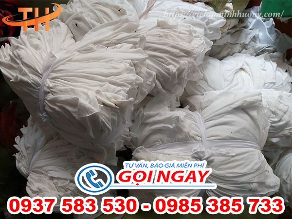 Vải lau màu trắng giá sỉ rẻ, freeship TPHCM