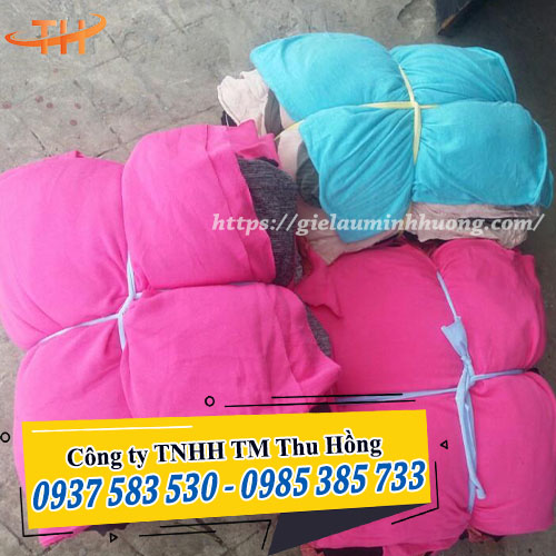 vải lau nhiều màu bó 5kg