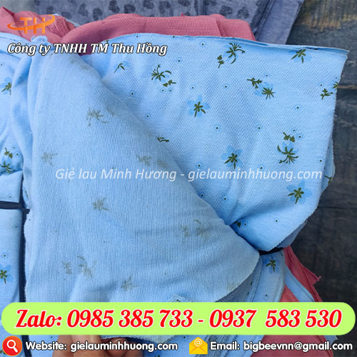 Vải lau nhiều màu khổ lớn A4 họa tiết đẹp