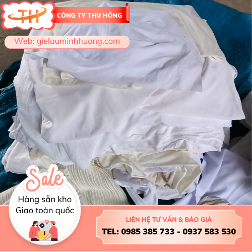 Vải lau trong ngành in Vải lau poly trắng không bụi, thấm hút tốt cho xưởng in ấn