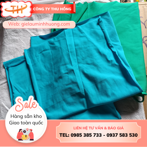 Vải lau công nghiệp Vải lau thun chất lượng chuẩn, thấm hút nhanh