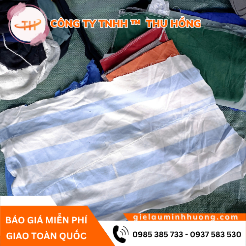Vải lau thun cotton chuyên dùng thấm dầu nhớt tiệm sửa xe Vải lau thun cotton chuyên dùng thấm dầu nhớt tiệm sửa xe