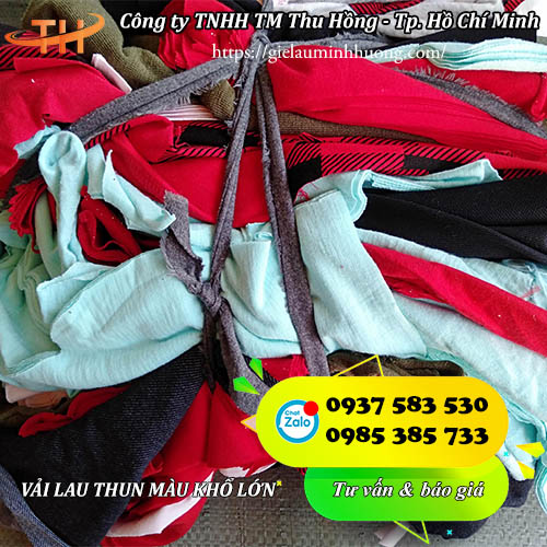 vải lau thun màu khổ lớn cột bó 5kg vải lau thun màu khổ lớn cột bó 5kg