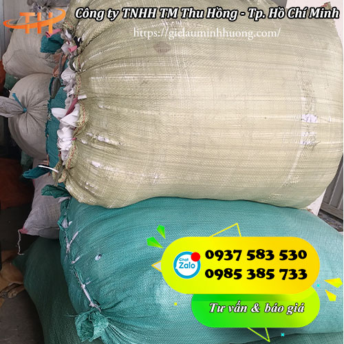 vải lau trắng 1 lớp nhỏ bao 50kg giá bao nhiêu