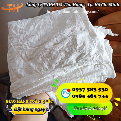 vải lau trắng cotton lọc sơn công nghiệp vải lau trắng cotton lọc sơn công nghiệp