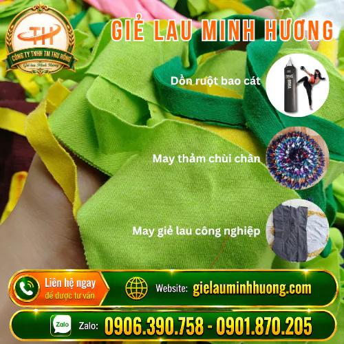 Vải vụn bao 50kg tái chế làm gì? Vải vụn bao 50kg tái chế làm gì?
