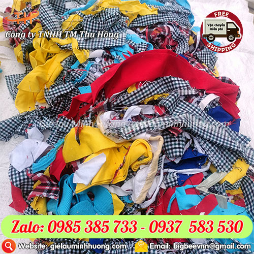Vải vụn cân theo ký giá rẻ nhiều công dụng Vải vụn cân theo ký giá rẻ nhiều công dụng