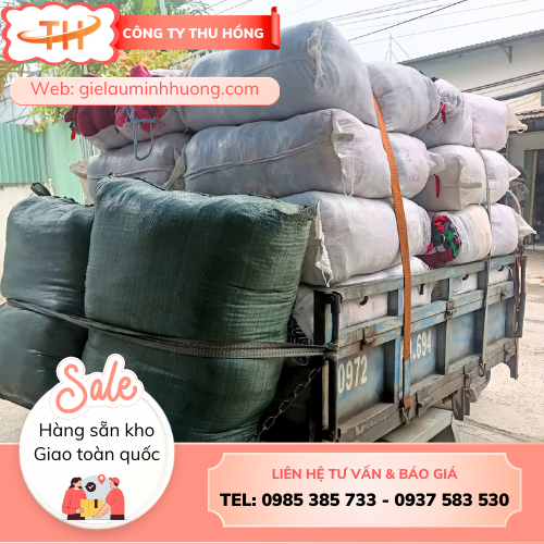 Vải vụn cotton lau máy bao 50kg giá sỉ ổn định cho xưởng Vải vụn cotton lau máy bao 50kg giá sỉ ổn định cho xưởng