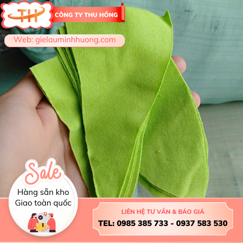 Vải vụn cotton lau máy chất lượng Vải vụn cotton lau máy chất lượng
