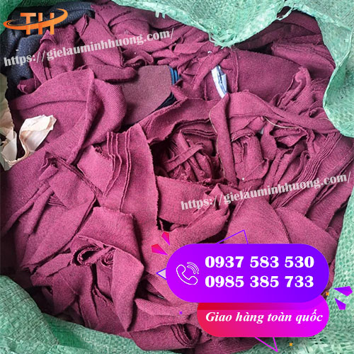 vải vụn dồn bao cát tập võ