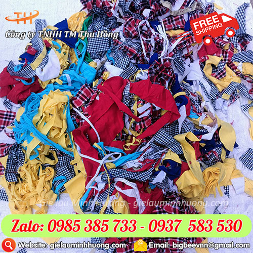 Vải vụn giá sỉ rẻ bao 50kg Vải vụn giá sỉ rẻ bao 50kg