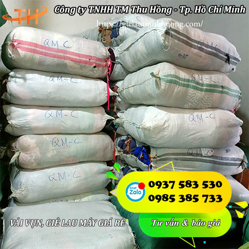 vải vụn, giẻ lau máy cân ký vải vụn, giẻ lau máy cân ký