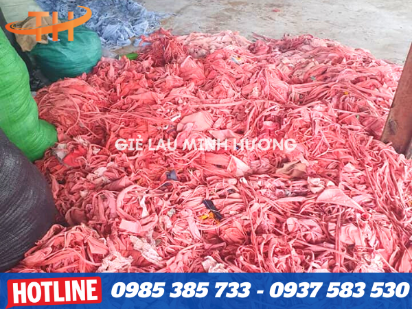 vải vụn nhiều màu sản xuất tại xưởng