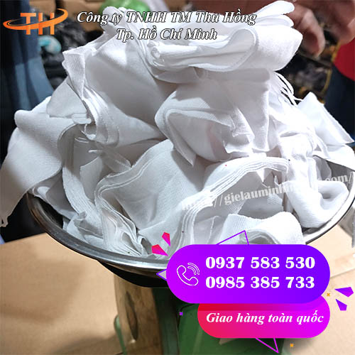 vải vụn thun cotton không đổ bụi
