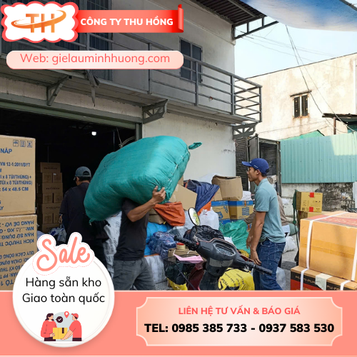 Vận chuyển giẻ lau trắng đến với khách Vận chuyển giẻ lau trắng cotton pha đóng bao đến khách sỉ