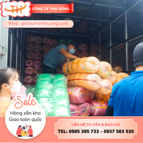 Dây nilon 1kg Xuất kho 50 cây dây nilon 1kg đủ màu xanh, đỏ, trắng, cam, vàng