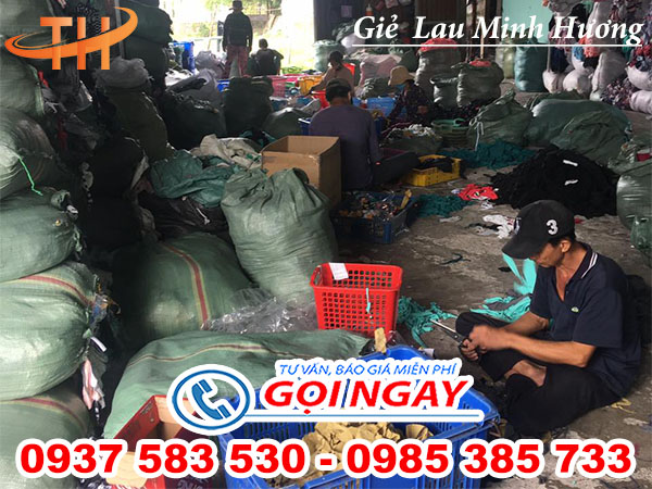 Xưởng bán giẻ lau vải vụn Minh Hương 04
