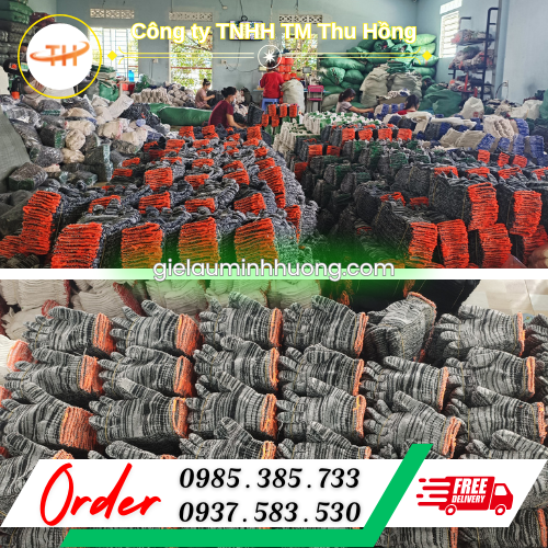 Xưởng bao tay len bảo hộ muối tiêu 40g, 50g, 60g, 70g, 80g, 90g, 100g Xưởng bao tay len bảo hộ muối tiêu 40g, 50g, 60g, 70g, 80g, 90g, 100g