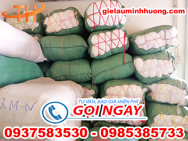 xưởng bỏ sỉ giẻ lau trắng giá rẻ ở Bình Chánh, TPHCM