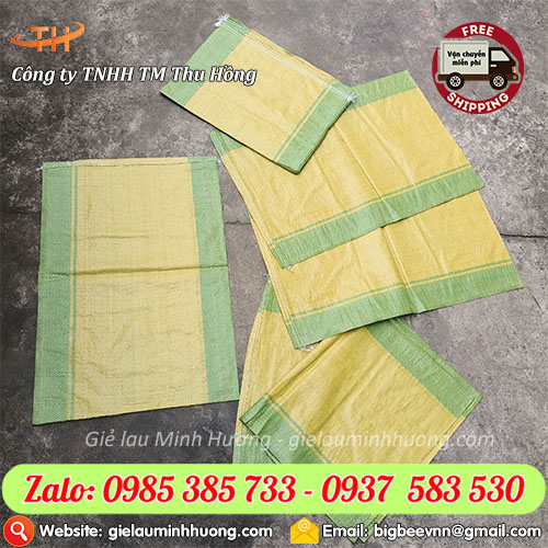 Xưởng sản xuất bao PP đựng gạo 20kg Xưởng sản xuất bao PP đựng gạo 20kg