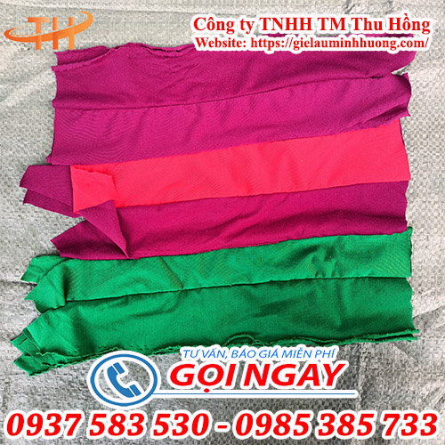 Xưởng sỉ rẻ vải lau màu may nối