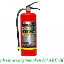 Bình chữa cháy Tomoken bột  ABC 4kg