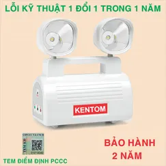 Đèn Chiếu Sáng Sự Cố Kentom kt403 Pin