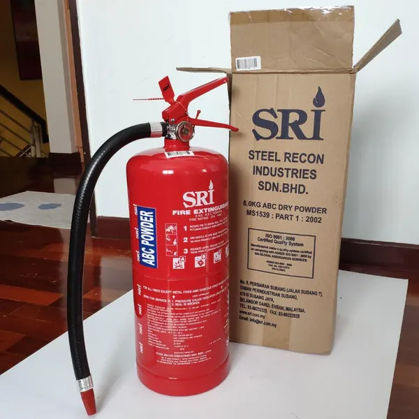 Bình Chữa Cháy Malaisia SRI bột ABC 6kg 